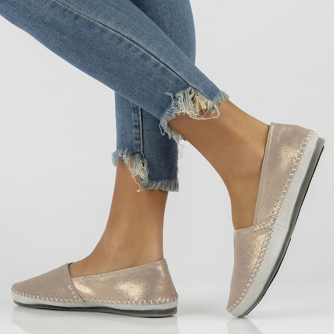 Leather shoes Filippo DP031/22 GO gold