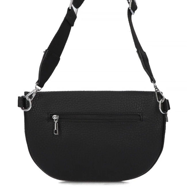 Black shoulderbag flow bag