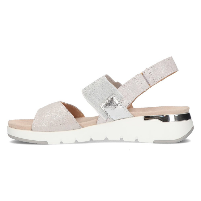 Leather sandals Filippo DS2140/21 SI silver