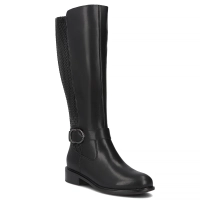 Leather boots Filippo DKZ7437/25 BK black