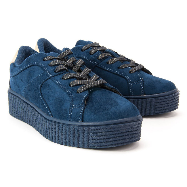 Półbuty Filippo DP321/17 NV granatowe