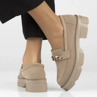 Leather shoes Filippo DP3221/23 BE beige