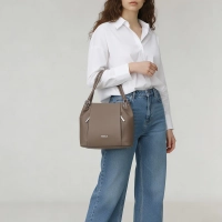 Light brown shopper bag Nora