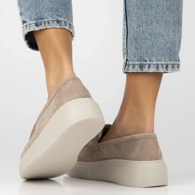 Leather shoes Filippo DP6809/25 BE beige