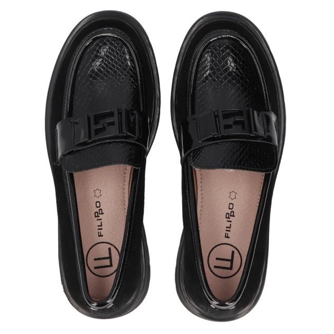 Leather lords Filippo DP6466/24 BK black