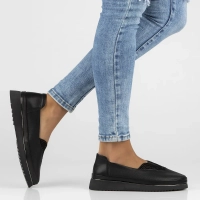 Leather shoes Filippo DP7000/25 BK black