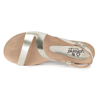 Sandals Yokono Genova-059 Cristal Platino