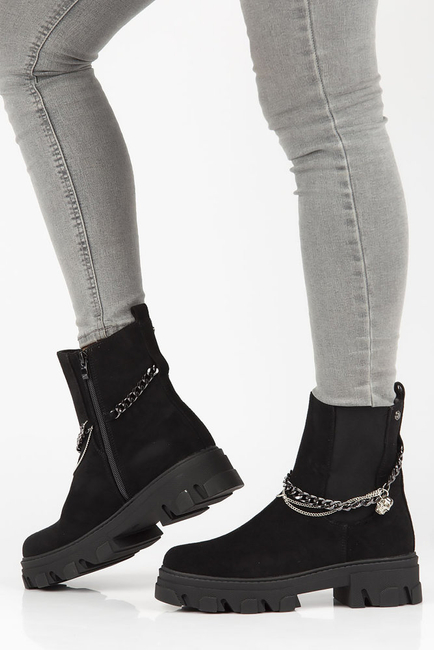 Filippo Ankle Boots HFN-8728 Black