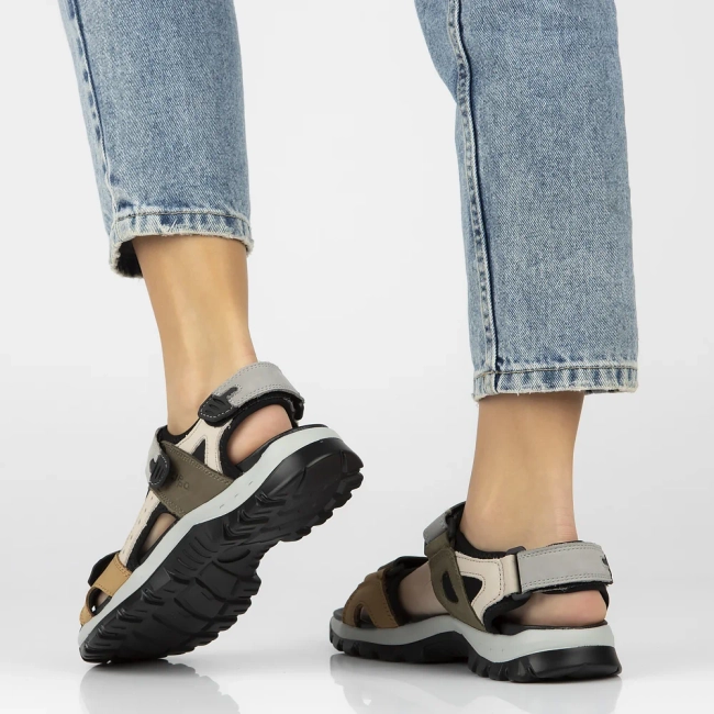 Leather sandals Filippo DS7033/25 BE beige