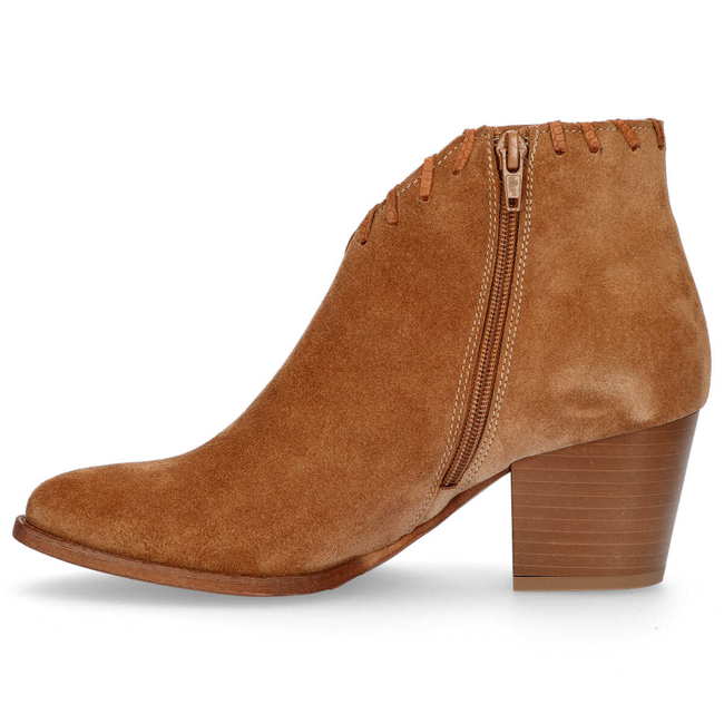 Ankle boots Filippo 1516 Camel Velour