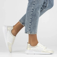 Leather sneakers Artiker 56C1036 white