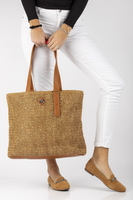 Torebka Filippo Shopper TD0132/21 BR brązowa koszykowa