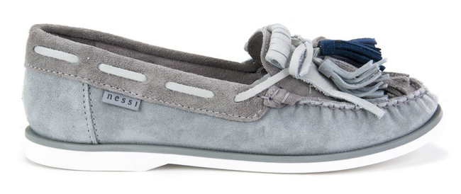 Moccasins Nessi 17127 Light Grey