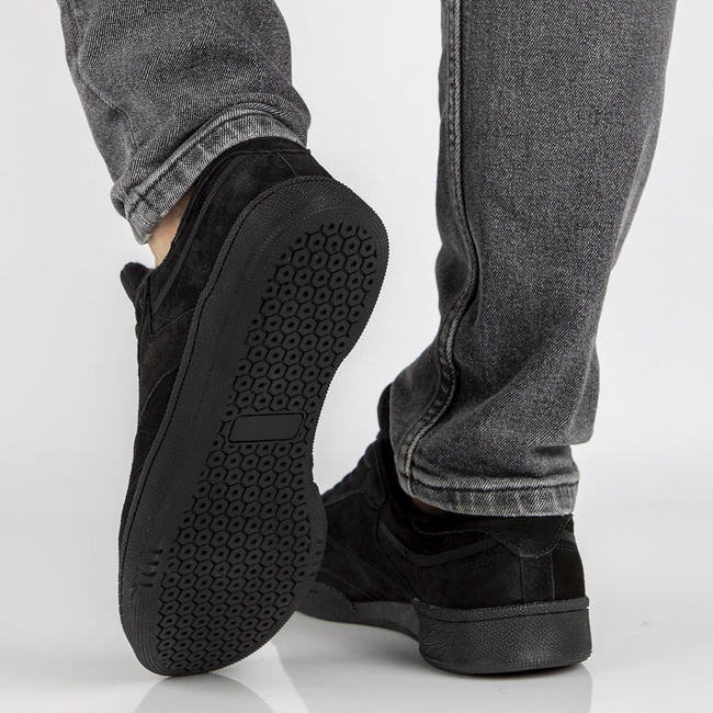 Skórzane buty Filippo MSP2123/22 BK czarne