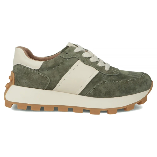 Leather sneakers Filippo DP7112/25 KH khaki