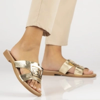 Slippers Filippo DK3703/24 GO gold