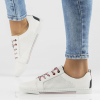 Leather shoes Filippo DP008/22 WH white