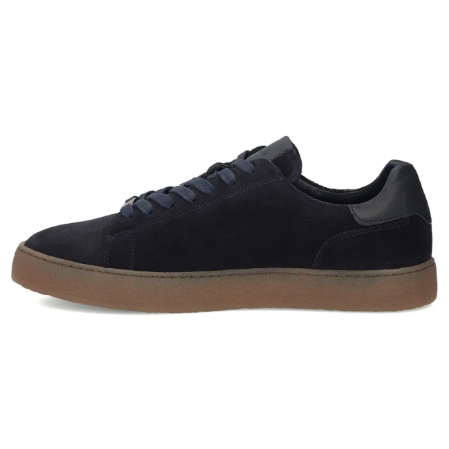 Skórzane sneakersy Filippo MP8272/26 NV granatowe