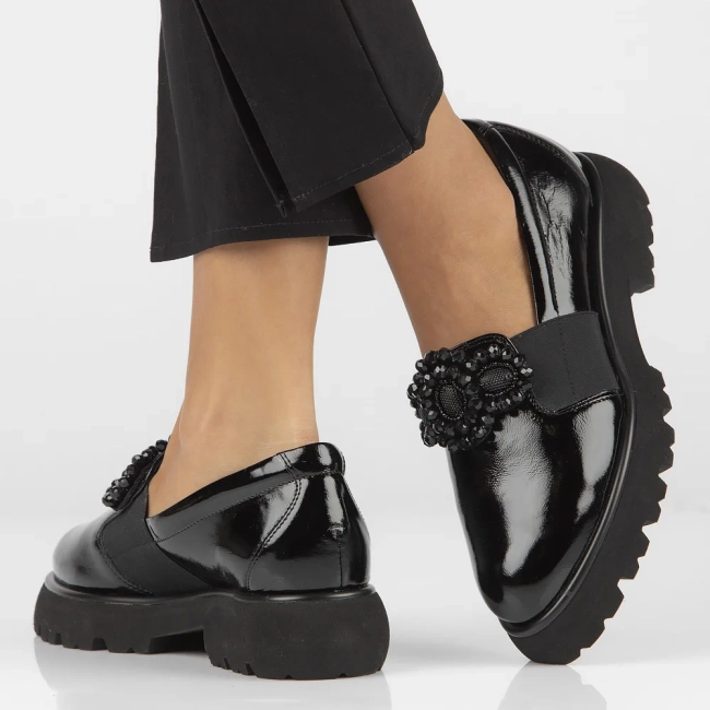 Leather shoes Filippo 2563 black