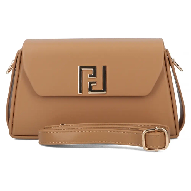 Brown handbag simplicity