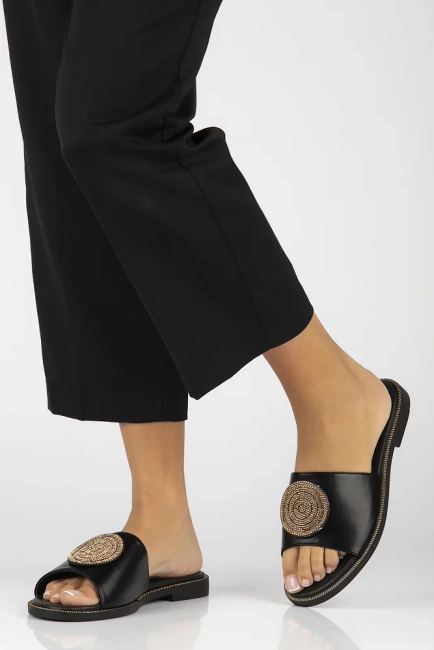 Slippers Filippo DK6217/25 BK black