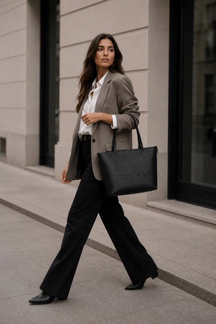 Black handbag Tote