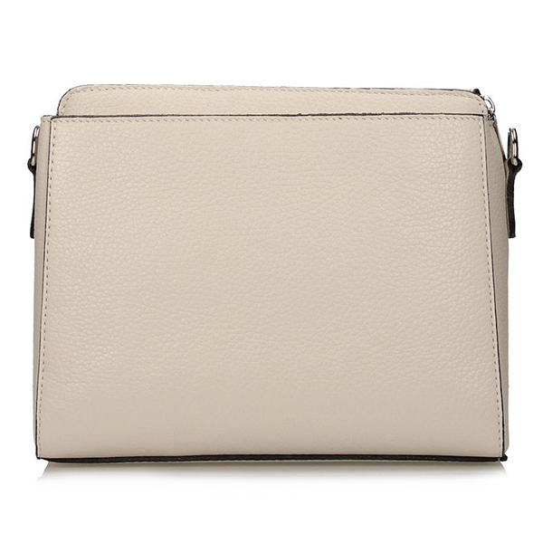 Handbag Toscanio Leather Messenger Bag A179 cream