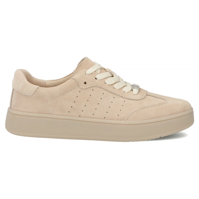 Leather sneakers Filippo DP7524/26 BE beige