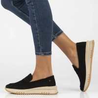 Leather shoes Filippo DP6748/25 BK black