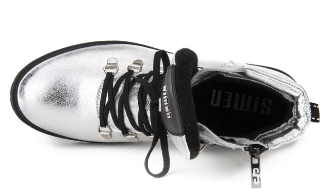 Botki Simen 2194A VS14 Kryształ Srebro/Sandro 04