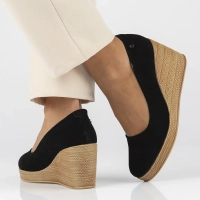 Leather shoes Filippo DP3521/24 BK SU black