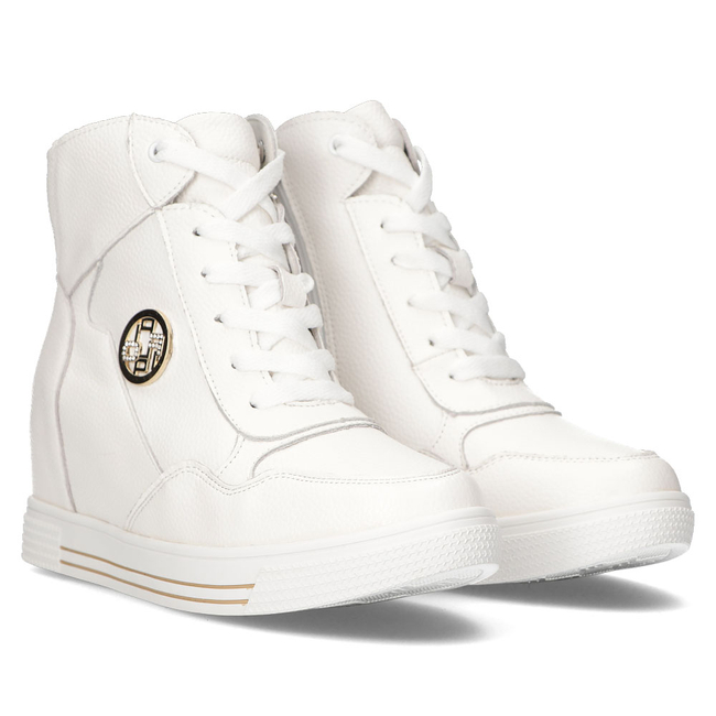 Leather Sneakers Filippo DBT3552/22 WH white