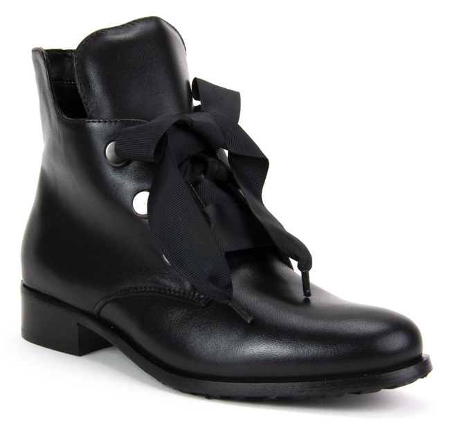 Botki Eksbut 78-5182-155-1G Czarne Lico