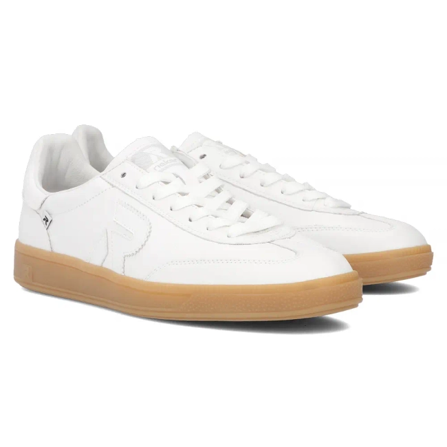 Leather sneakers Rieker W2200-80 white