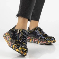 Leather shoes Laura Vita nikito 09 blue