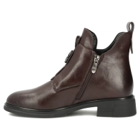 Leather ankle boots Filippo DBT8135/26 D BR brown