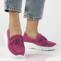 Leather shoes Filippo DP6763/25 FH pink