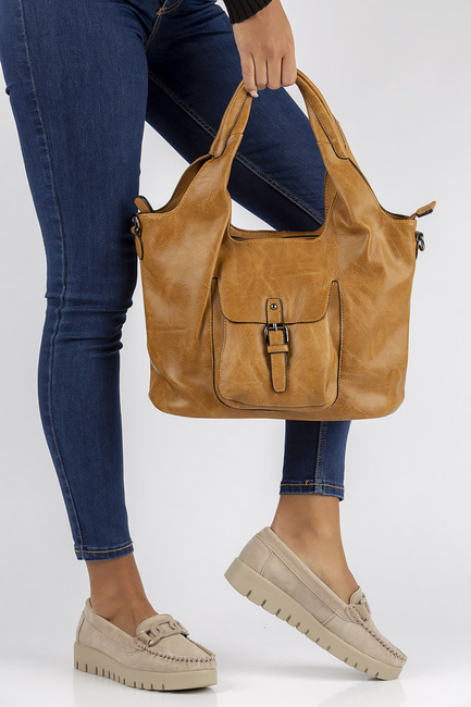 Torebka Ines Delaure 1682768 brązowa