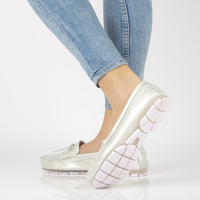 Leather loafers Filippo DP004/21 WH white