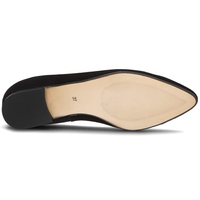 Zamszowe baleriny Alexio Giorgio 2110 czarne