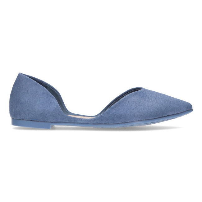 Baleriny ND153-16 niebieskie