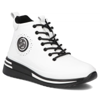 Leather ankle boots Filippo DBT4215/25 WH white