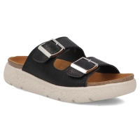 Leather flip-flops Filippo DK7925/26 BK black