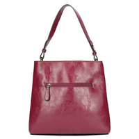 Torebka Ines Delaure 1682203 bordowa