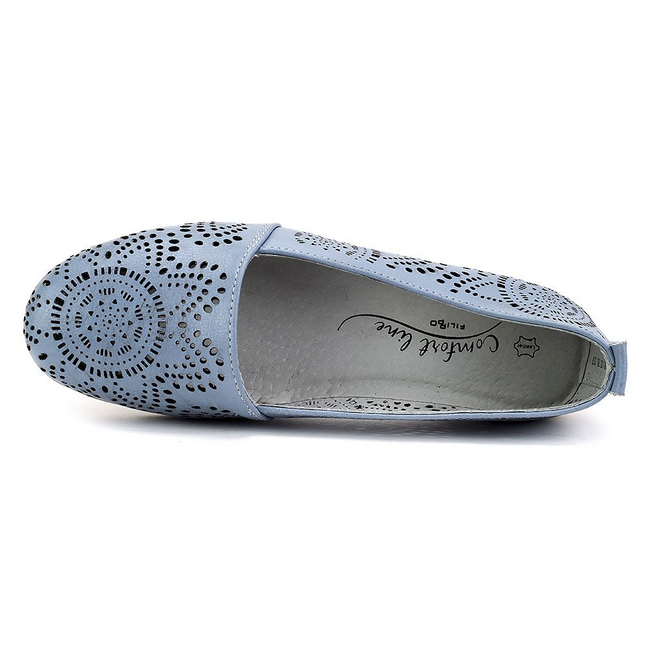 Shoes Filippo DP080/18 LT. BL light blue