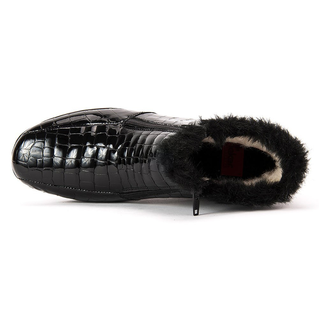 Botki RIEKER 44263 czarne