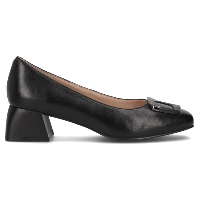 Leather shoes Filippo DP6946/25 BK black