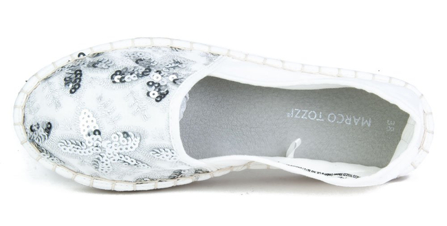 Espadrilles Marco Tozzi 2-24217-22 197 White Comb