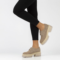 Suede ankle boots Filippo 20099 taupe