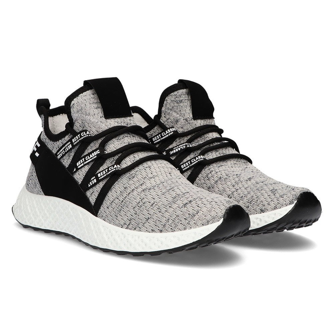 Sneakersy męskie Filippo MTN1480/21 GR szare